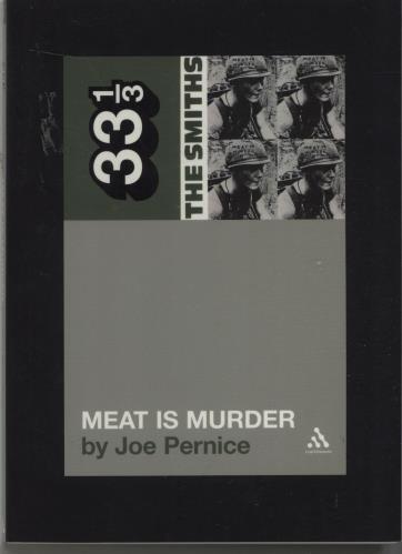 The Smiths Meat Is Murder book UK SMIBKME317154