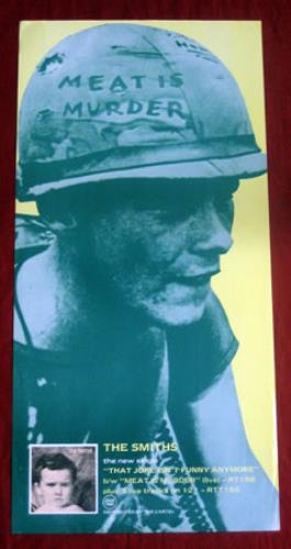 The Smiths Meat Is Murder poster UK SMIPOME382157