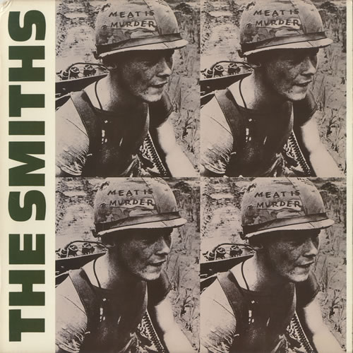 The Smiths Meat Is Murder vinyl LP album (LP record) US SMILPME467619