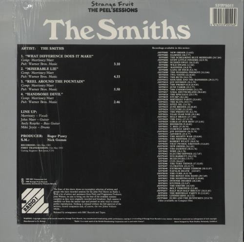 The Smiths Peel Sessions - Shrink 12" vinyl single (12 inch record / Maxi-single) UK SMI12PE849311
