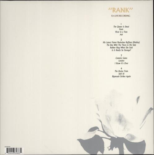 The Smiths Rank - 180gm 2-LP vinyl record set (Double LP Album) UK SMI2LRA779480
