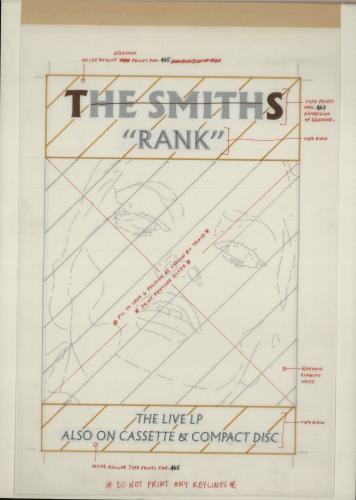 The Smiths Rank - Artwork artwork UK SMIARRA673058