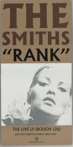 The Smiths Rank - Rough Trade poster UK SMIPORA137773
