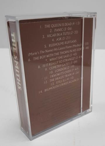 The Smiths Rank Withdrawn DAT album digital audio tape DAT UK SMIDARA300630