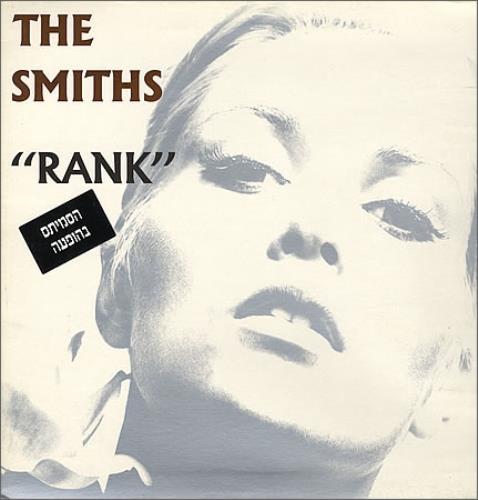 The Smiths Rank vinyl LP album (LP record) Israeli SMILPRA305457