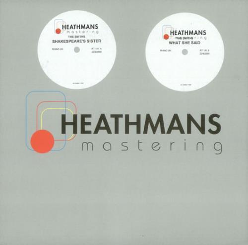 The Smiths Shakespeare's Sister 10" vinyl single (10 inch record) UK SMI10SH524200