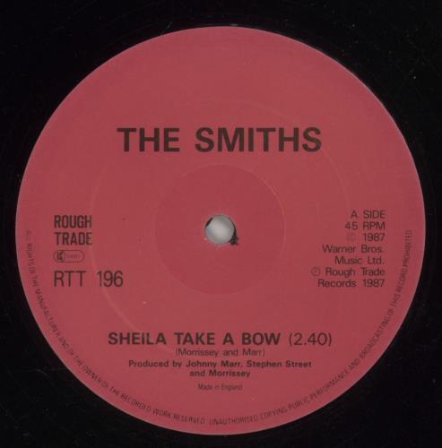 The Smiths Sheila Take A Bow - EX 12" vinyl single (12 inch record / Maxi-single) UK SMI12SH438495