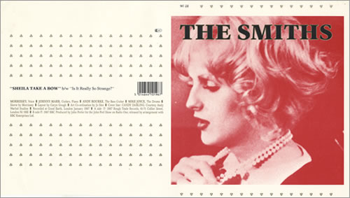 The Smiths Sheila Take A Bow artwork UK SMIARSH367300