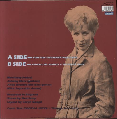 The Smiths Some Girls Are Bigger Than Others 12" vinyl single (12 inch record / Maxi-single) German SMI12SO533432