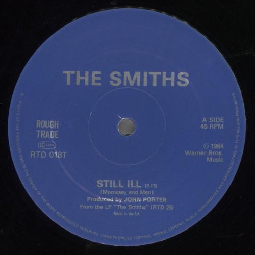 The Smiths Still Ill - Shrink 12" vinyl single (12 inch record / Maxi-single) German SMI12ST00138