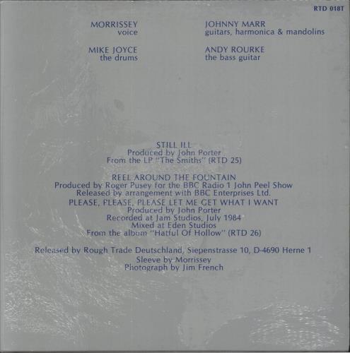The Smiths Still Ill - Shrink 12" vinyl single (12 inch record / Maxi-single) German SMI12ST00138