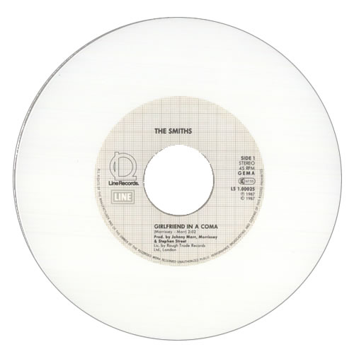 The Smiths Stop Me - White Vinyl 7" vinyl single (7 inch record / 45) German SMI07ST64855