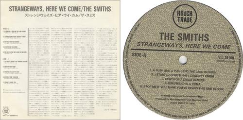 The Smiths Strangeways Here We Come vinyl LP album (LP record) Japanese SMILPST153669