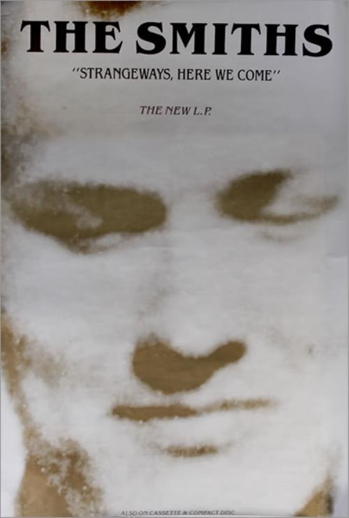The Smiths Strangeways Here We Come poster UK SMIPOST17565