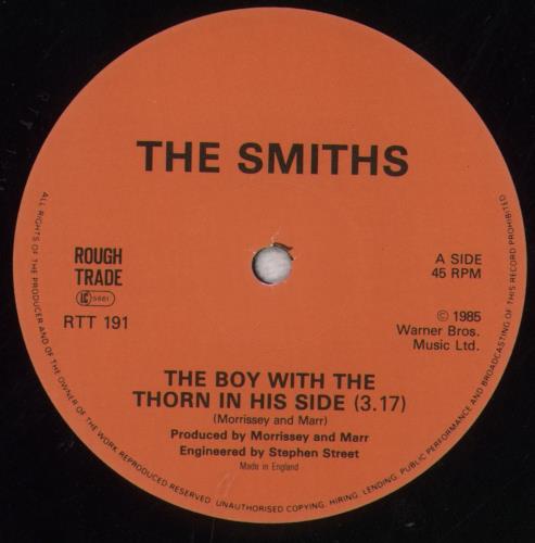 The Smiths The Boy With The Thorn In His Side - EX 12" vinyl single (12 inch record / Maxi-single) UK SMI12TH585417