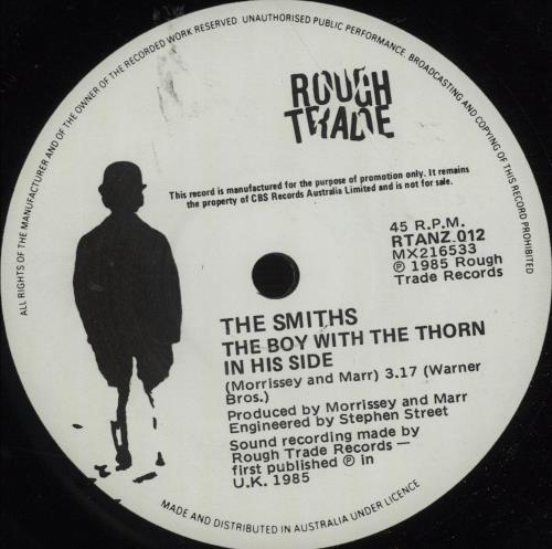 The Smiths The Boy With The Thorn In His Side 7" vinyl single (7 inch record / 45) Australian SMI07TH223835