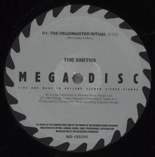 The Smiths The Headmaster Ritual EP - 'Heat' Misprint Silver Label 12" vinyl single (12 inch record / Maxi-single) Dutch SMI12TH857218