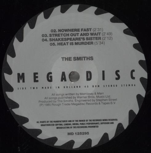 The Smiths The Headmaster Ritual EP - 'Heat' Misprint Silver Label 12" vinyl single (12 inch record / Maxi-single) Dutch SMI12TH857218