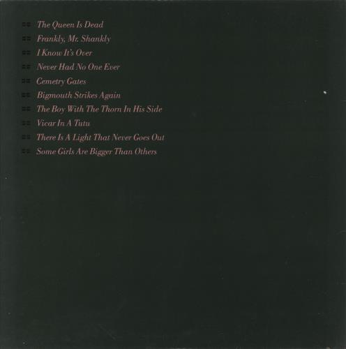 The Smiths The Queen Is Dead - Hype Sticker - EX vinyl LP album (LP record) UK SMILPTH81000