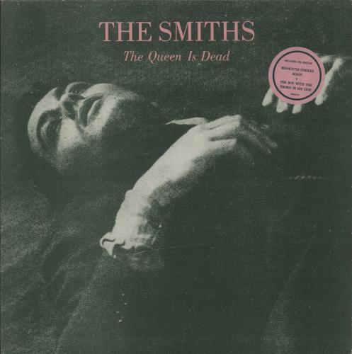 The Smiths The Queen Is Dead - Hype Sticker vinyl LP album (LP record) UK SMILPTH878349