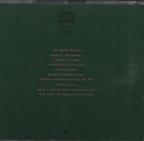 The Smiths The Queen Is Dead - Original CD album (CDLP) UK SMICDTH68645