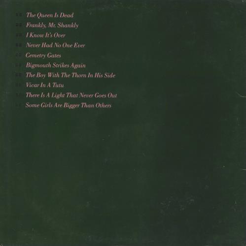 The Smiths The Queen Is Dead - VG vinyl LP album (LP record) UK SMILPTH816675