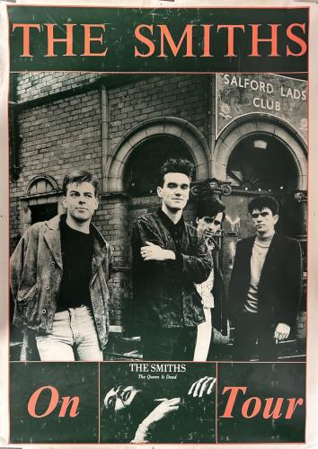 The Smiths The Queen Is Dead On Tour poster UK SMIPOTH863626