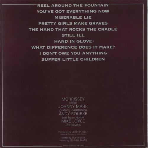 The Smiths The Smiths - 2nd - EX vinyl LP album (LP record) UK SMILPTH752708