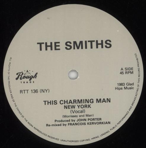 The Smiths This Charming Man - 1st - Stickered - EX 12" vinyl single (12 inch record / Maxi-single) UK SMI12TH851661
