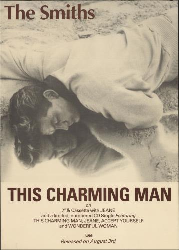 The Smiths This Charming Man - WEA poster UK SMIPOTH29940