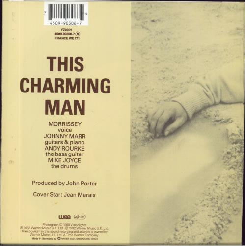 The Smiths This Charming Man 7" vinyl single (7 inch record / 45) German SMI07TH254814
