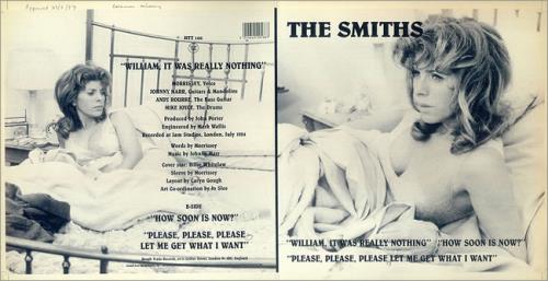The Smiths William It Was Really Nothing artwork UK SMIARWI435735