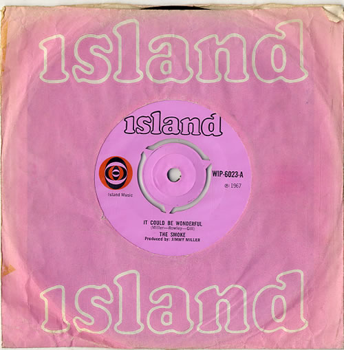The Smoke It Could Be Wonderful 7" vinyl single (7 inch record / 45) UK TMS07IT627416