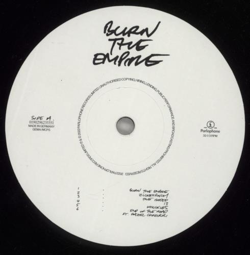 The Snuts Burn the Empire vinyl LP album (LP record) German 34GLPBU886128