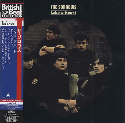 The Sorrows Take A Heart CD album (CDLP) Japanese SO4CDTA401495