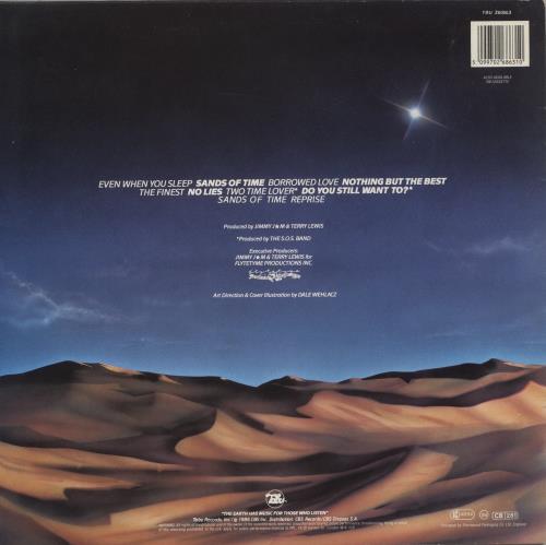 The Sos Band Sands Of Time vinyl LP album (LP record) UK SSBLPSA286584