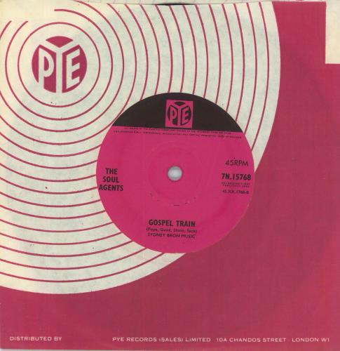 The Soul Agents [UK] Don't Break It Up - solid 7" vinyl single (7 inch record / 45) UK 59F07DO818515