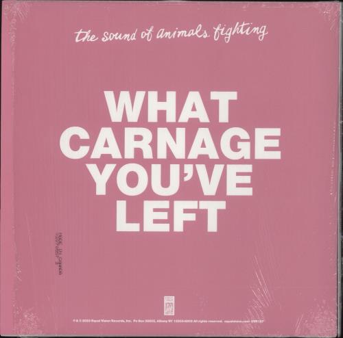 The Sound Of Animals Fighting Lover, The Lord Has Left Us - Sky Blue and Baby Pink Swirl Vinyl 2-LP vinyl record set (Double LP Album) US 9JI2LLO865639