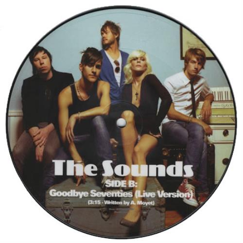 The Sounds Queen Of Apology - Live Version 7" vinyl picture disc (7 inch picture disc single) US ND27PQU397528