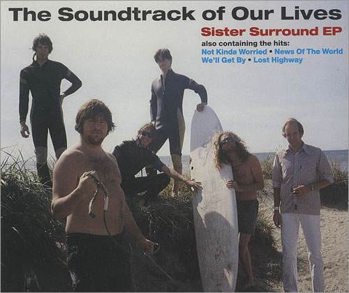 The Soundtrack Of Our Lives Sister Surround EP CD single (CD5 / 5") German SUFC5SI496635