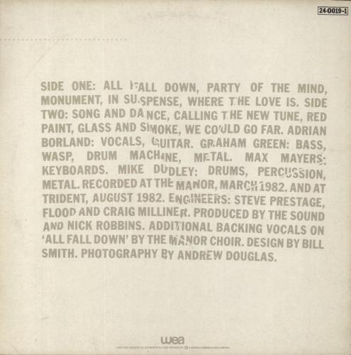 The Sound All Fall Down - EX vinyl LP album (LP record) UK T-SLPAL648372