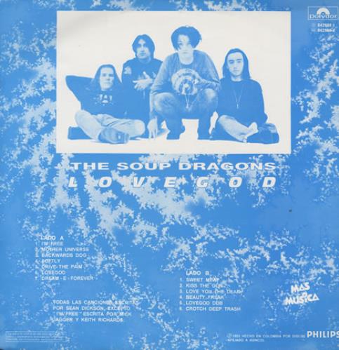 The Soup Dragons Lovegod vinyl LP album (LP record) Colombian DRALPLO374325