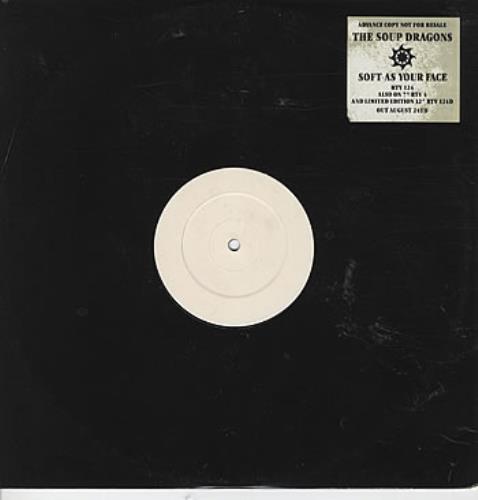 The Soup Dragons Soft As Your Face 12" vinyl single (12 inch record / Maxi-single) UK DRA12SO307081