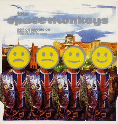 The Space Monkeys Keep On Tripping On 12" vinyl single (12 inch record / Maxi-single) UK SF712KE357208