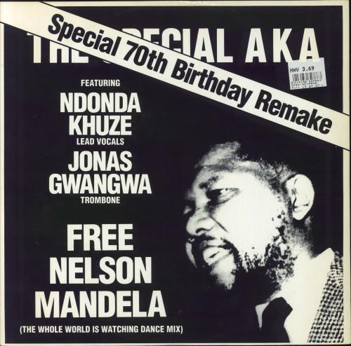 The Specials (Free) Nelson Mandela 12" vinyl single (12 inch record / Maxi-single) UK SPE12FR137356