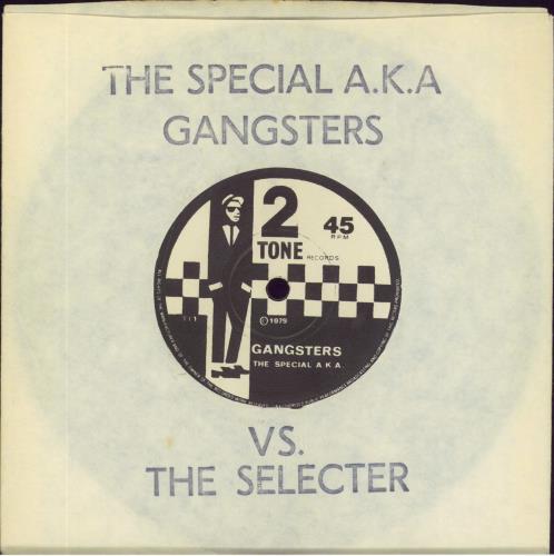 The Specials Gangsters - 1st 7" vinyl single (7 inch record / 45) UK SPE07GA265359