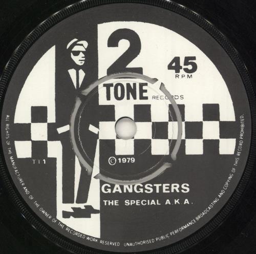 The Specials Gangsters - 4pr 7" vinyl single (7 inch record / 45) UK SPE07GA305606