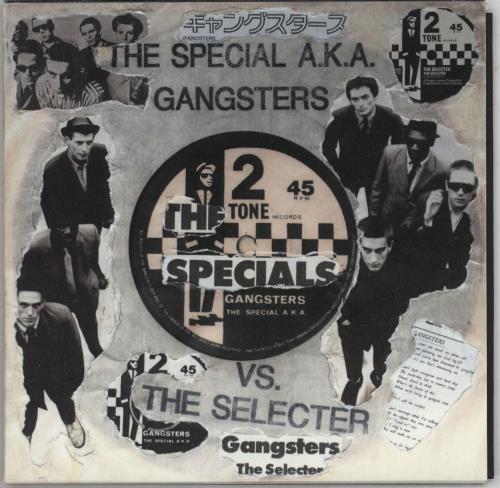 The Specials Gangsters - Punk Art Sleeve 7" vinyl single (7 inch record / 45) UK SPE07GA757461