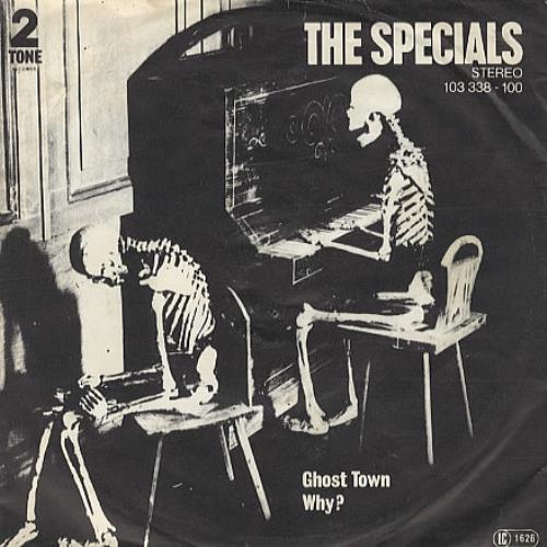 The Specials Ghost Town 7" vinyl single (7 inch record / 45) German SPE07GH335470