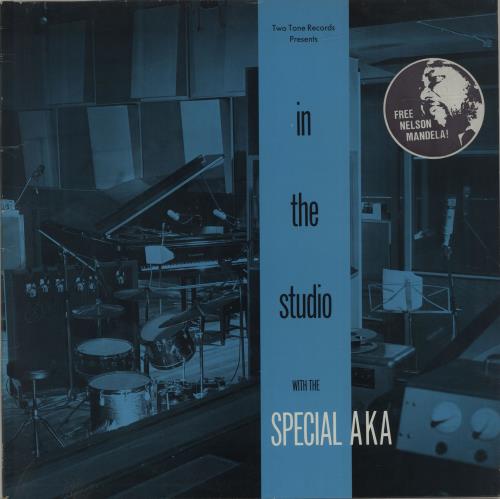 The Specials In The Studio - Picture Sticker vinyl LP album (LP record) UK SPELPIN685169